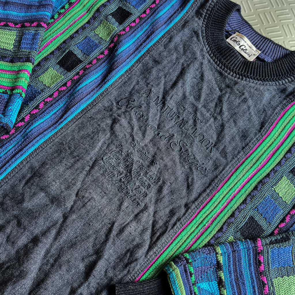 Vintage 2000's Carlo Colucci Knit Sweater (54)