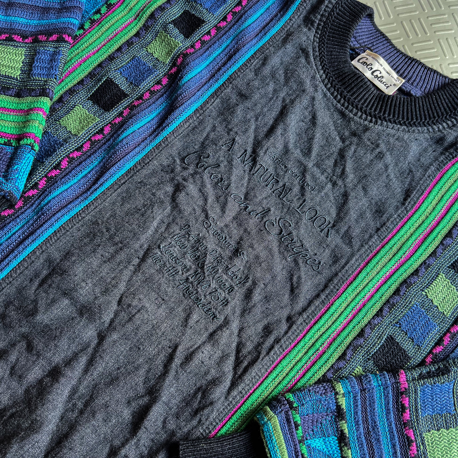 Vintage 2000's Carlo Colucci Knit Sweater (54)