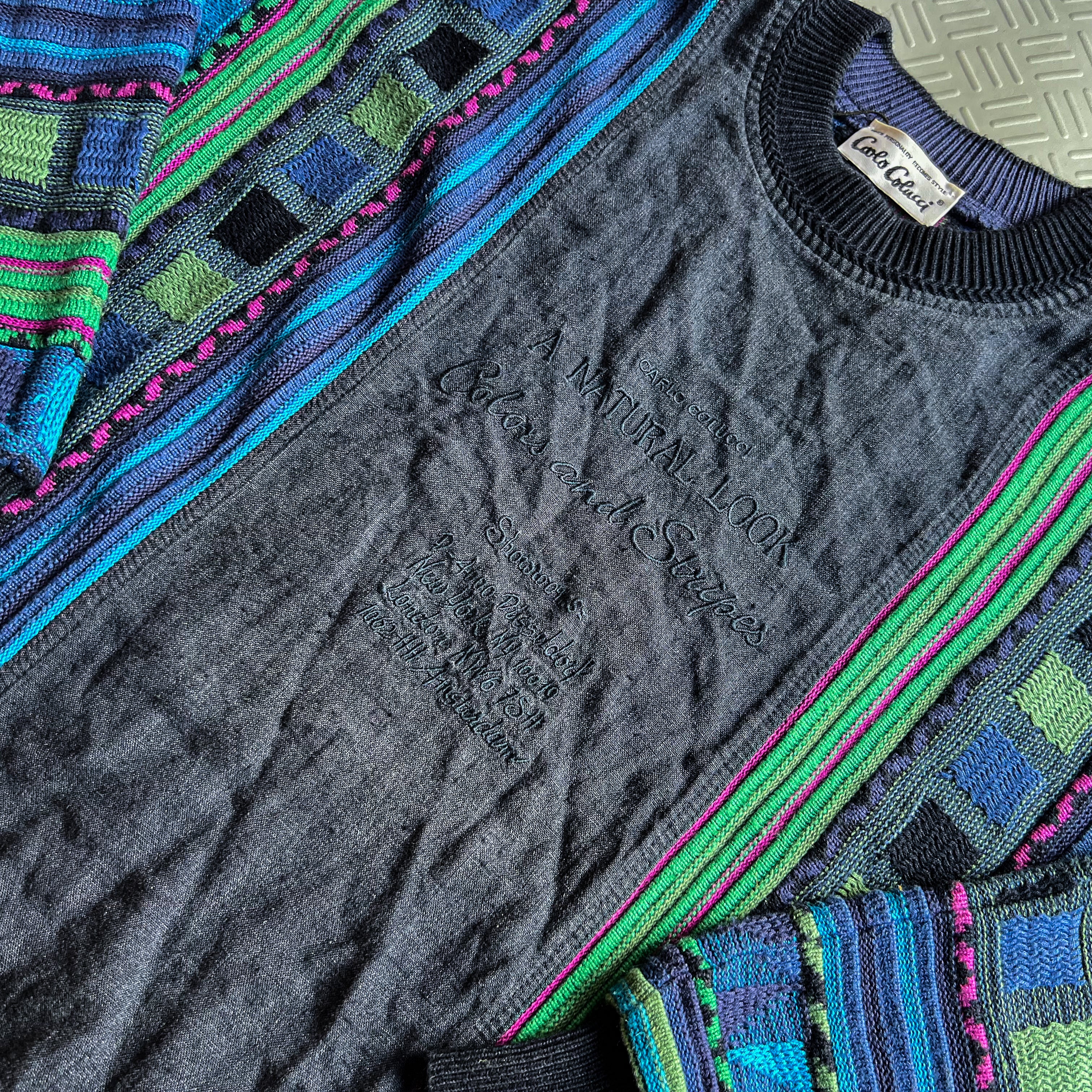 Vintage 2000's Carlo Colucci Knit Sweater (54)