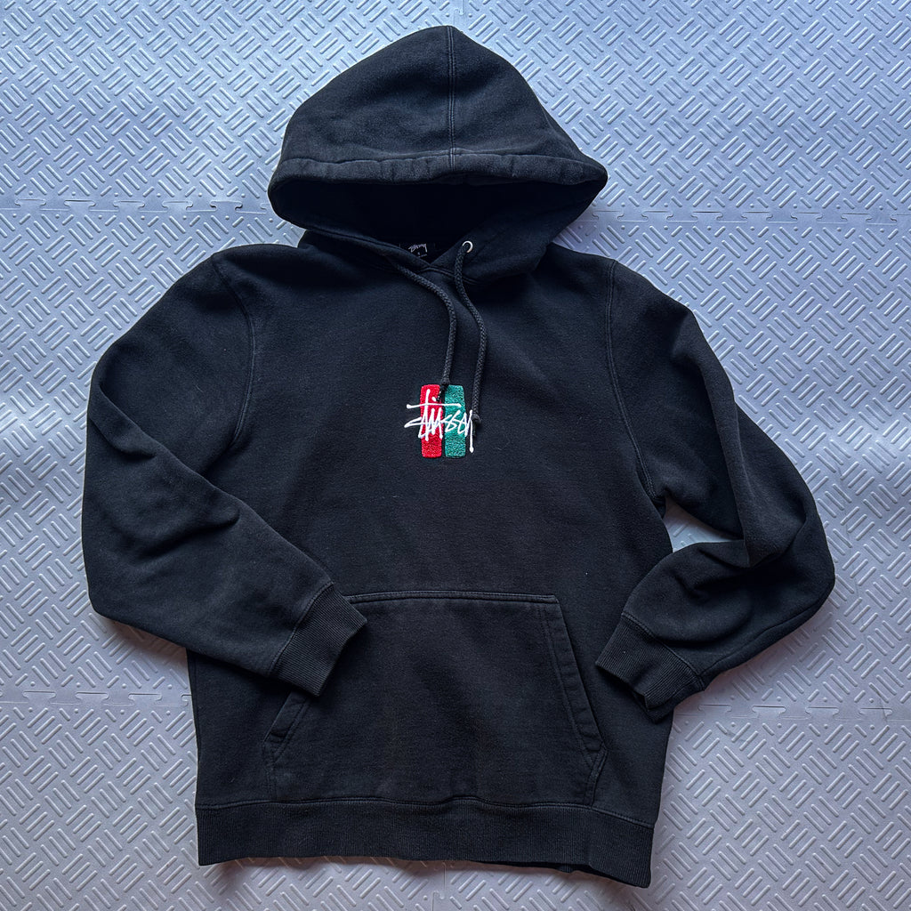 Stussy Embroidered Gucci Logo Hoodie (S)