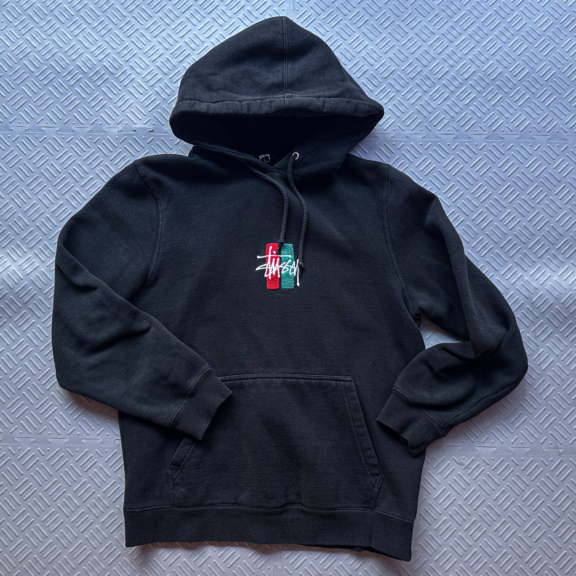 Stussy Embroidered Gucci Logo Hoodie (S)