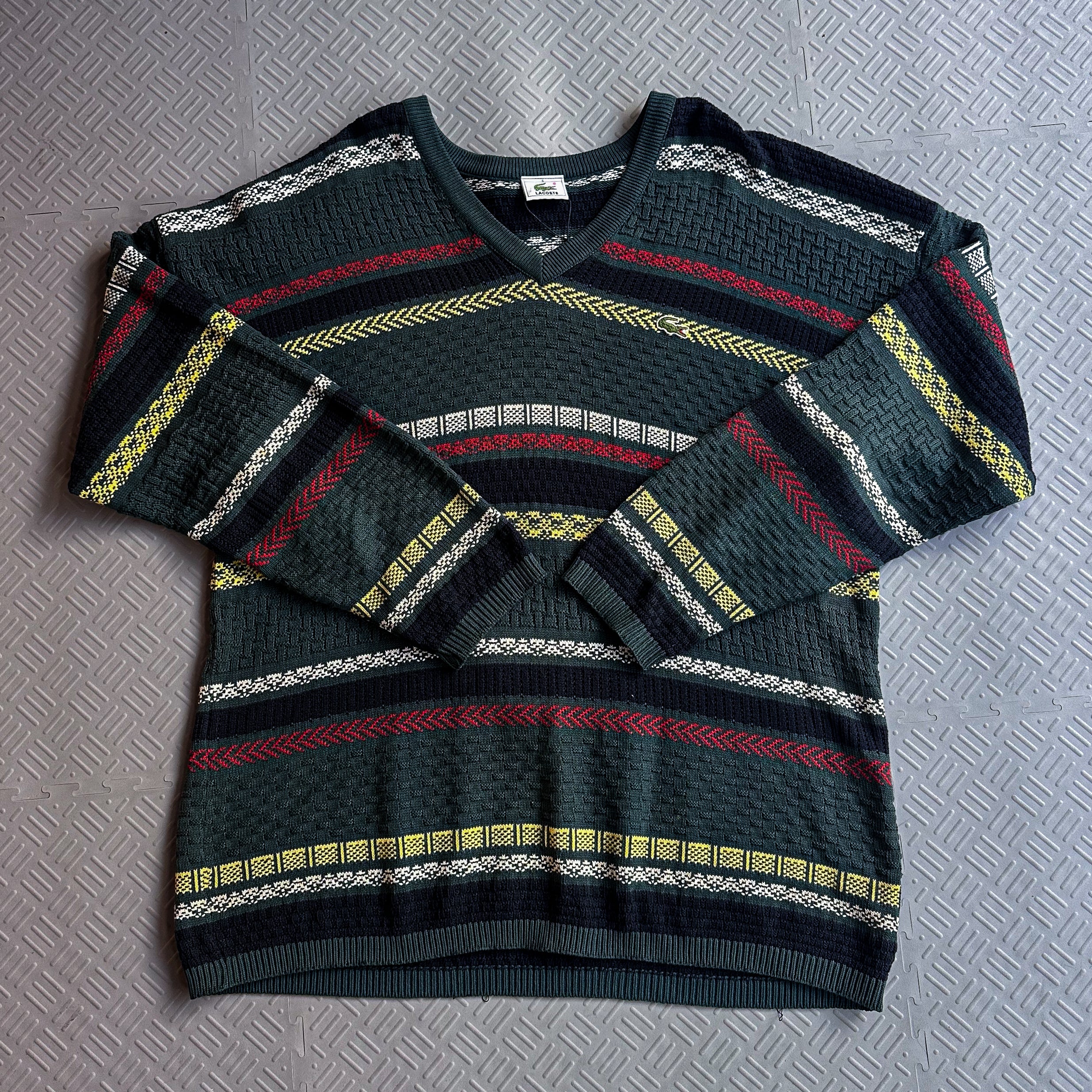 Vintage 90's Lacoste Knit Sweater (L)