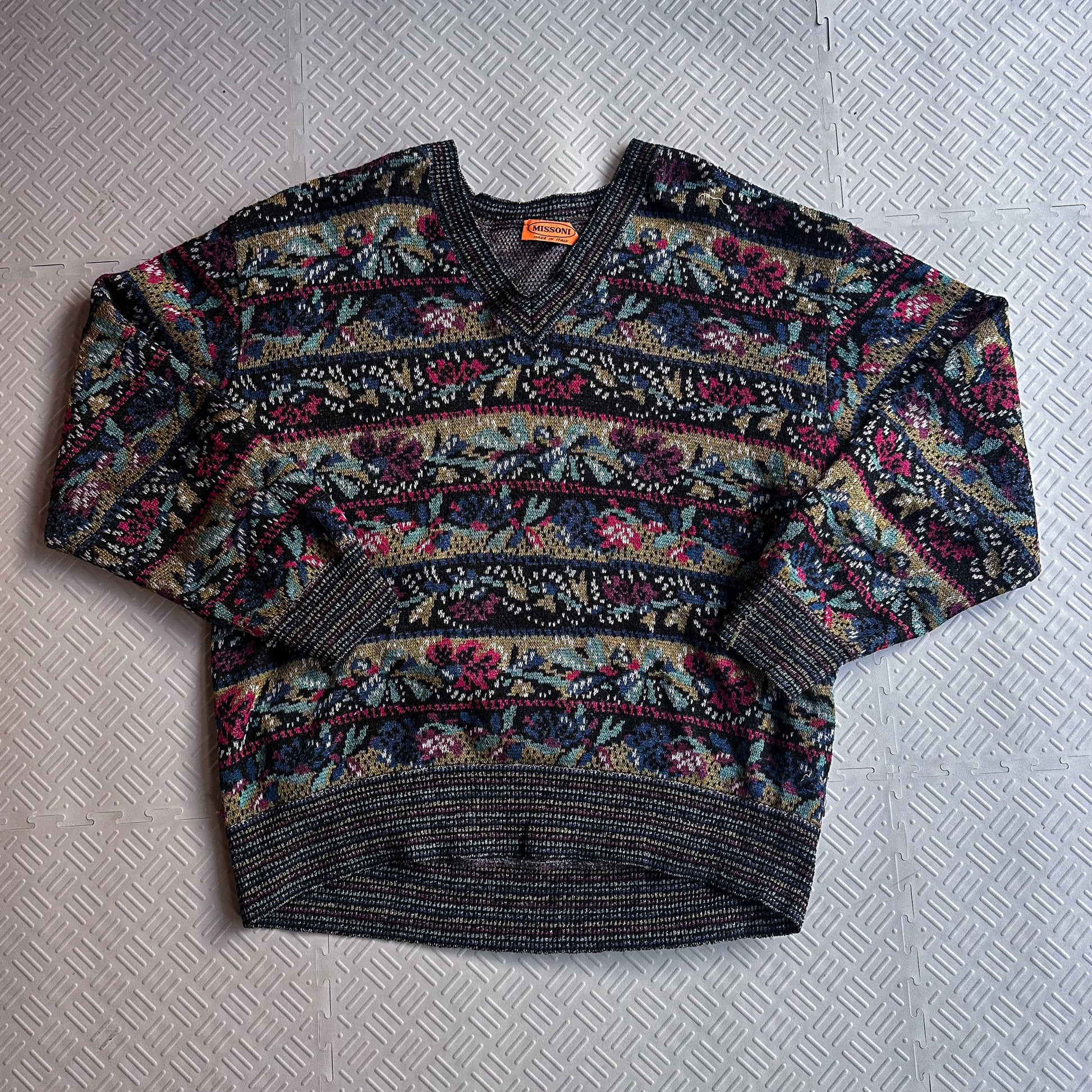 Vintage 90's Missoni Knitted Sweater (M)