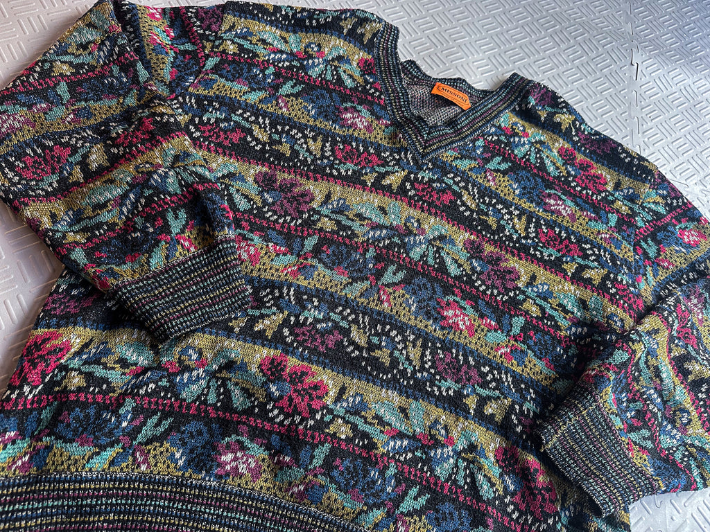 Vintage 90's Missoni Knitted Sweater (M)