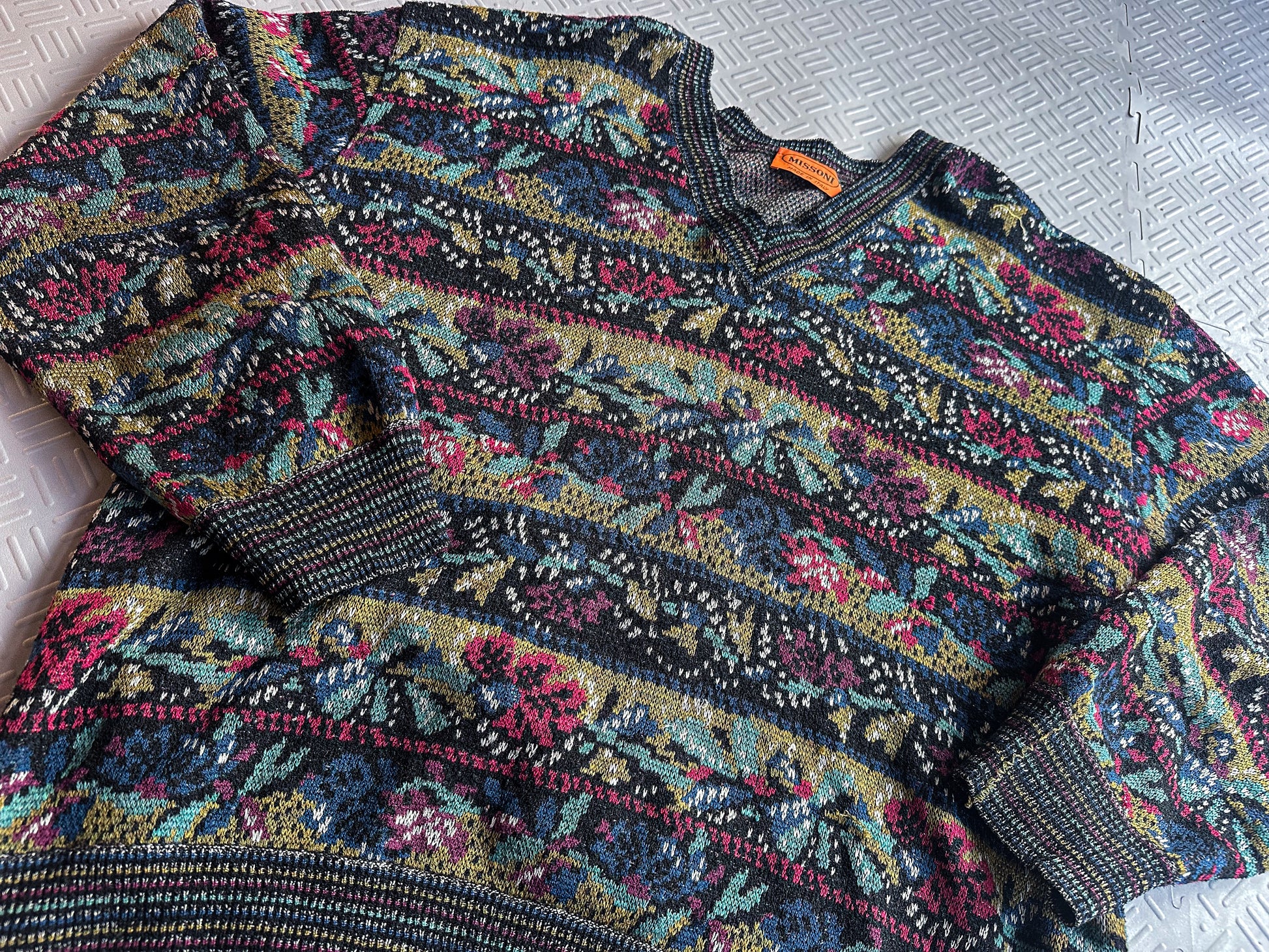 Vintage 90's Missoni Knitted Sweater (M)