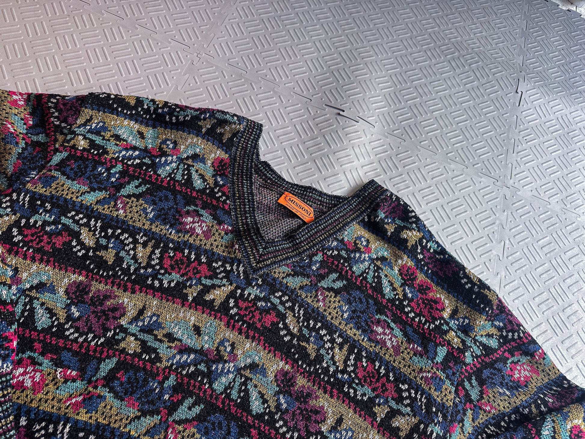 Vintage 90's Missoni Knitted Sweater (M)