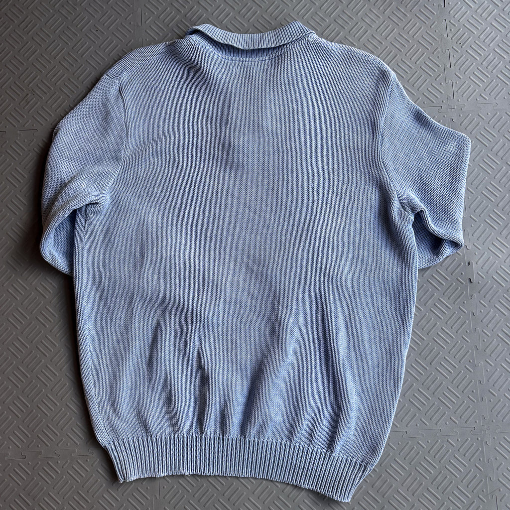 Vintage 90's Polo Ralph Lauren Knit Baby Blue (L)