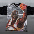 Vintage 90's Nike Jordan AOP Tee (XL)