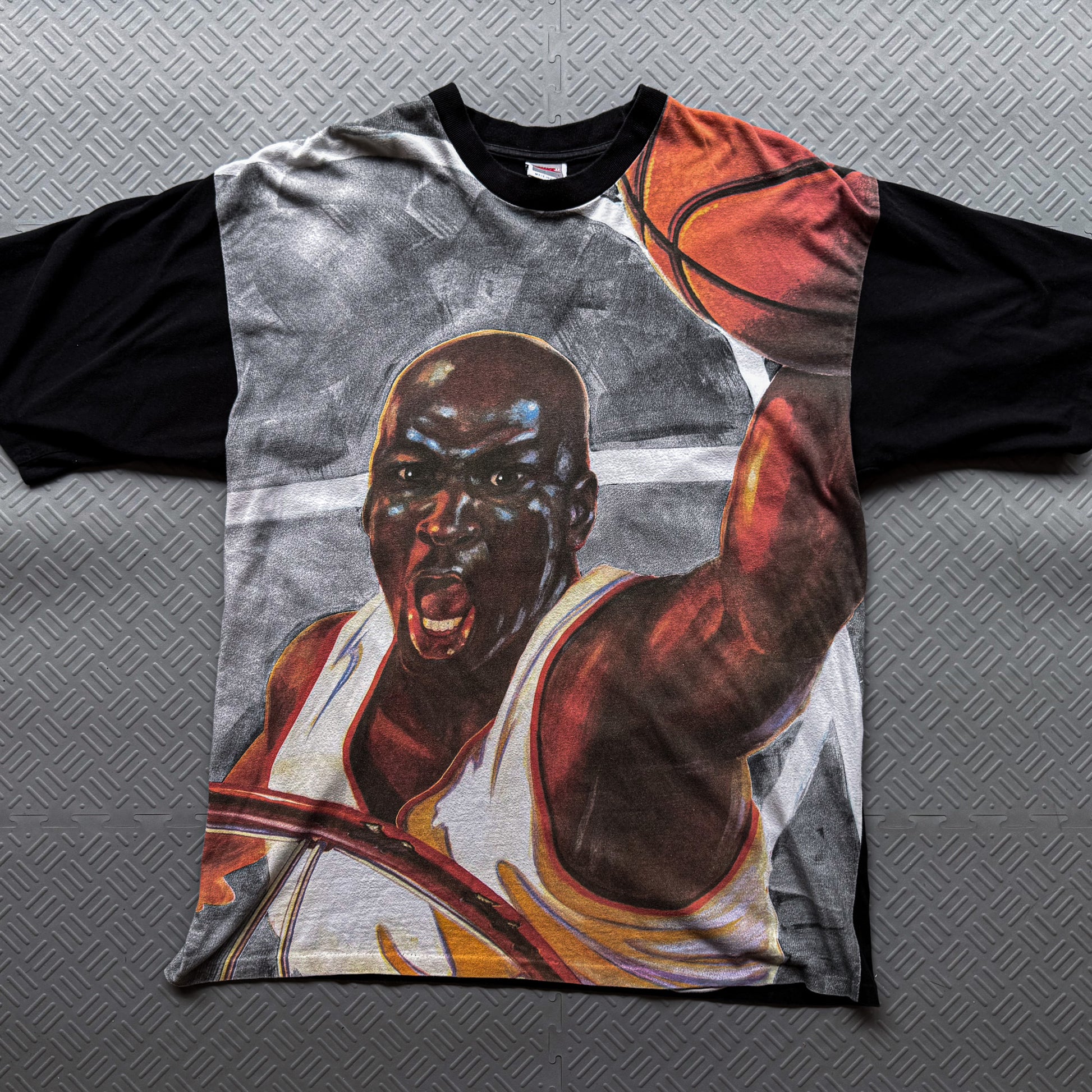 Vintage 90's Nike Jordan AOP Tee (XL)