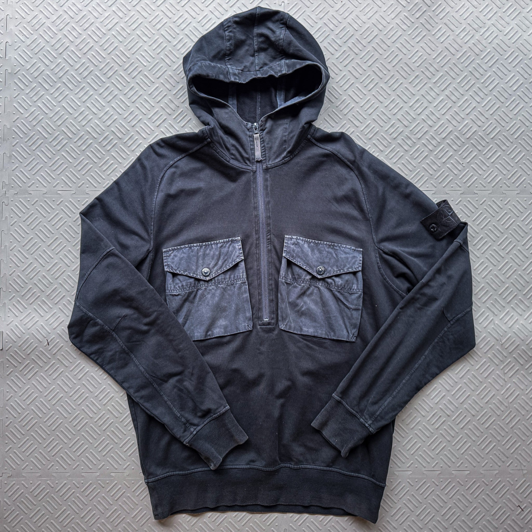 SS20 Stone Island Ghost Half Zip Sweater (M)