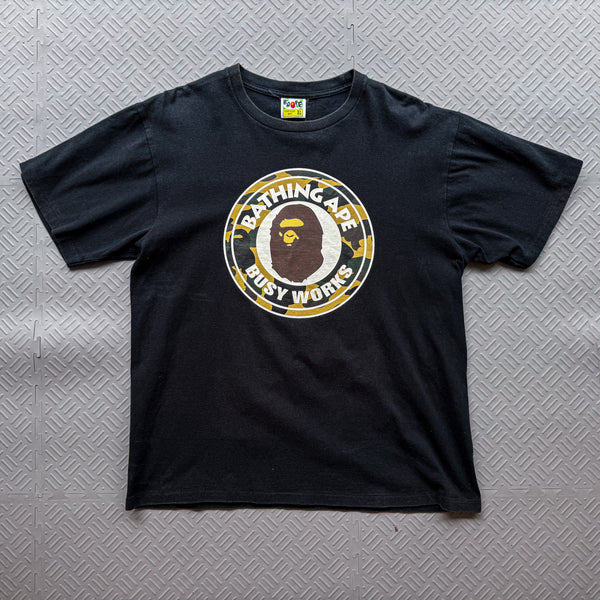 Bape Camo Busy Works Tee (XL)