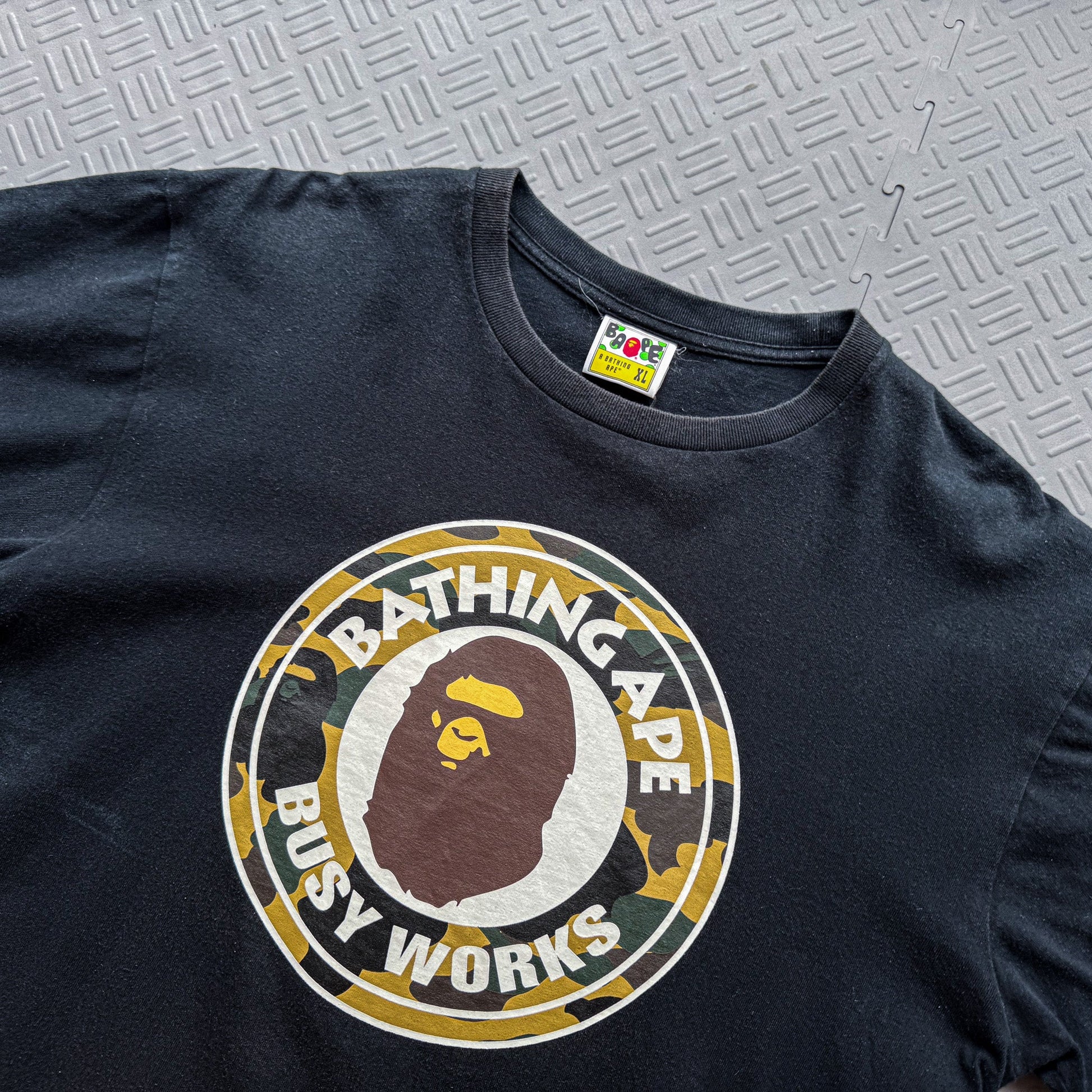 Bape Camo Busy Works Tee (XL)