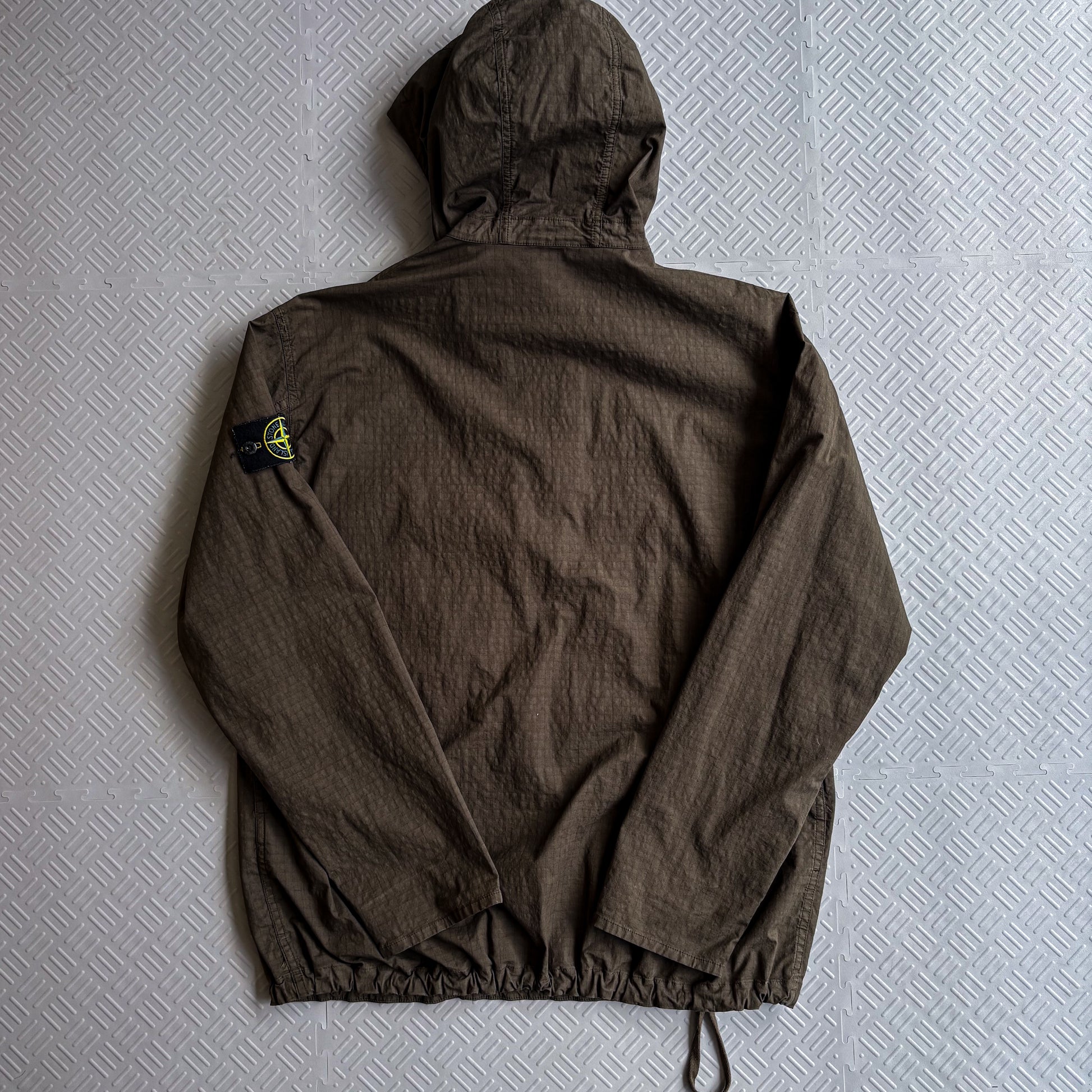 Stone Island Military Green Ripstop Jacket (XL)