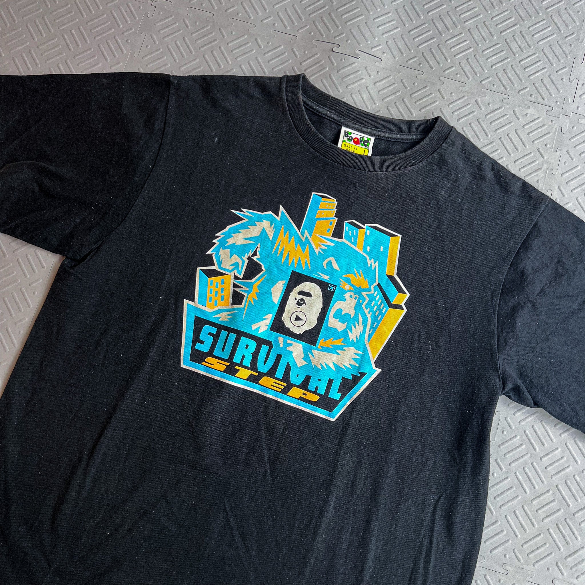 2000's Bape Survival Step Tee (L)