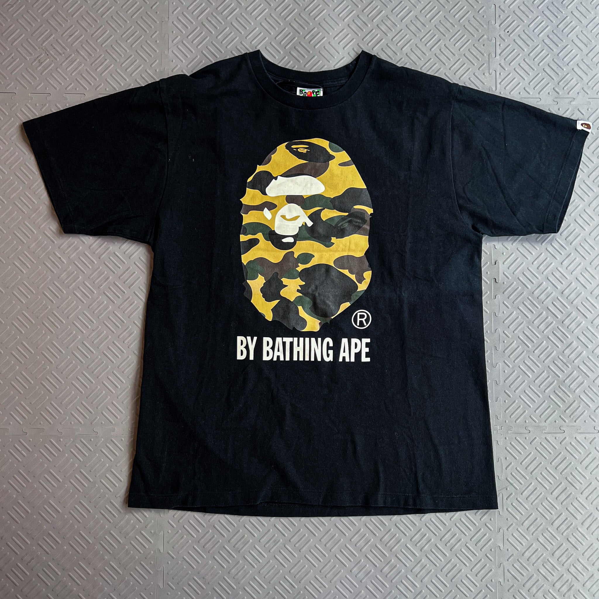 Bape Yellow Camo Tee (L)