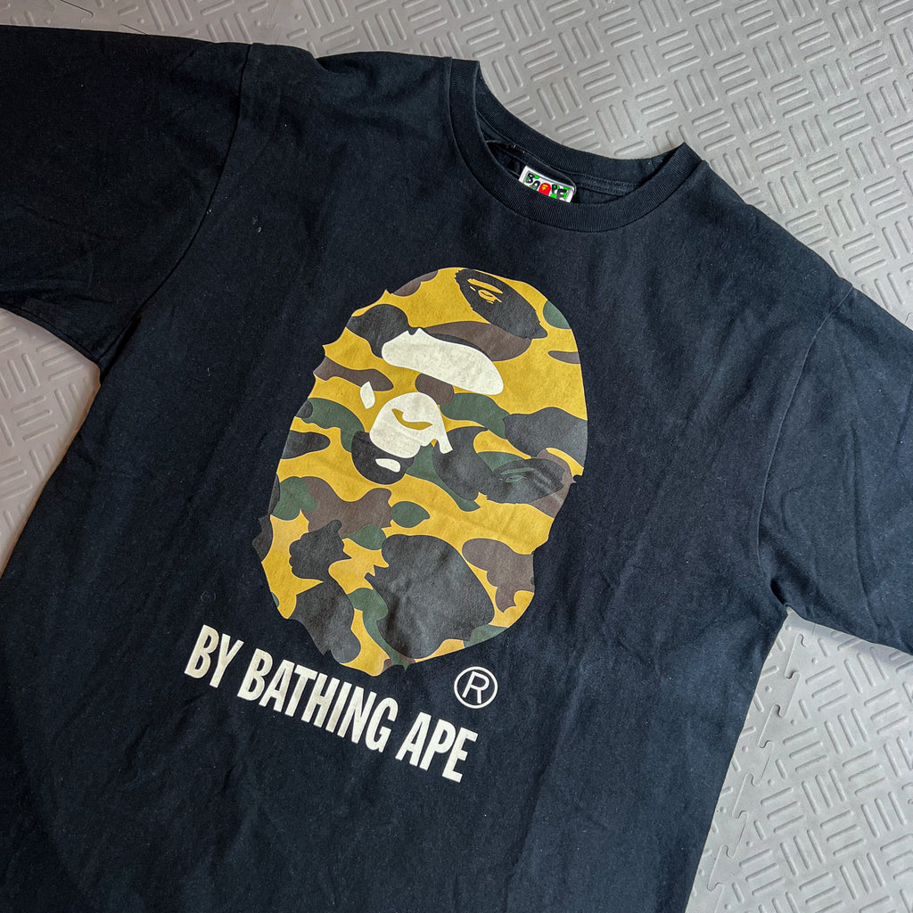 Bape Yellow Camo Tee (L)
