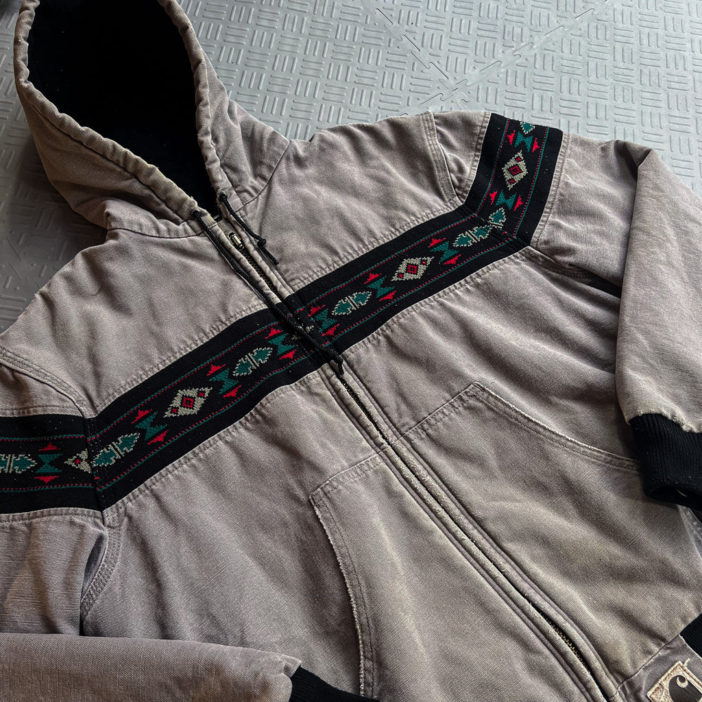 Vintage 90's Carhartt Aztec Jacket (L)